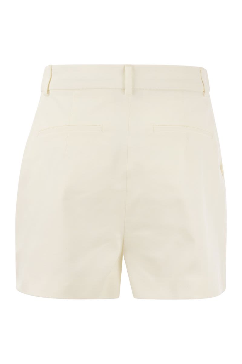 UNICO - Washed cotton shorts - VOGUERINI