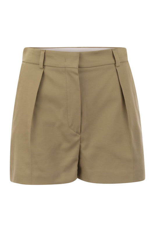 UNICO - Washed cotton shorts