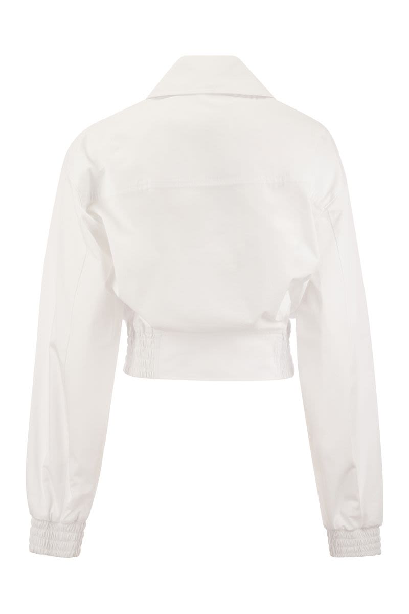 GALA - Bomber style boxy shirt - VOGUERINI