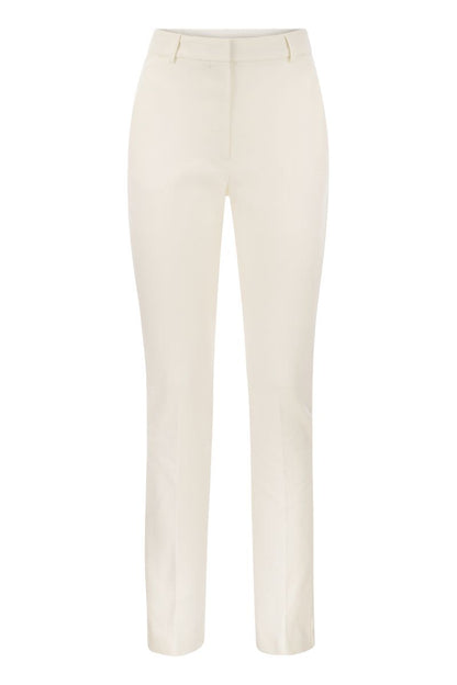 PONTIDA - Compact jersey trousers - VOGUERINI