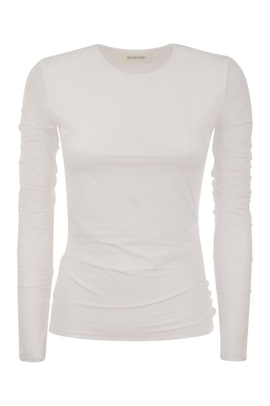 ALBENGA - Socked jersey T-shirt - VOGUERINI