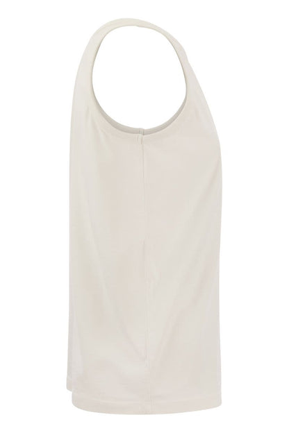 EDICOLA - Cotton sleeveless top