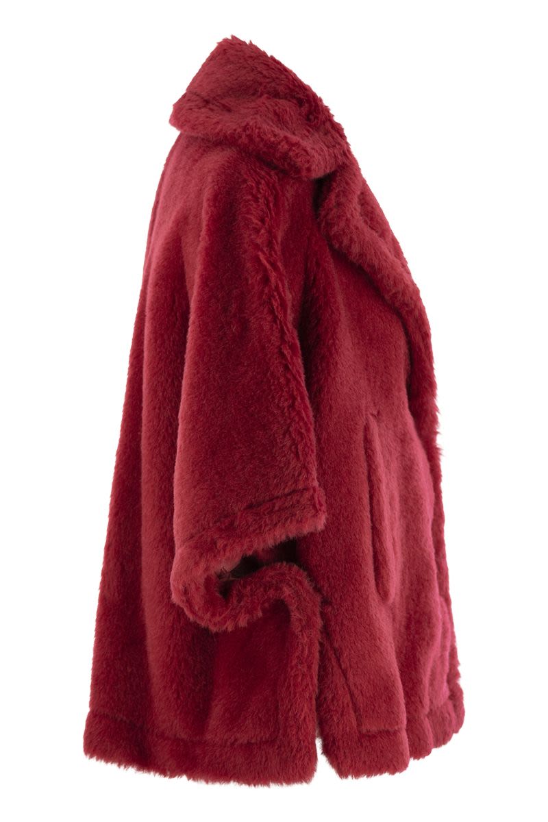 ALEGGIO - Short cape in Teddy fabric - VOGUERINI