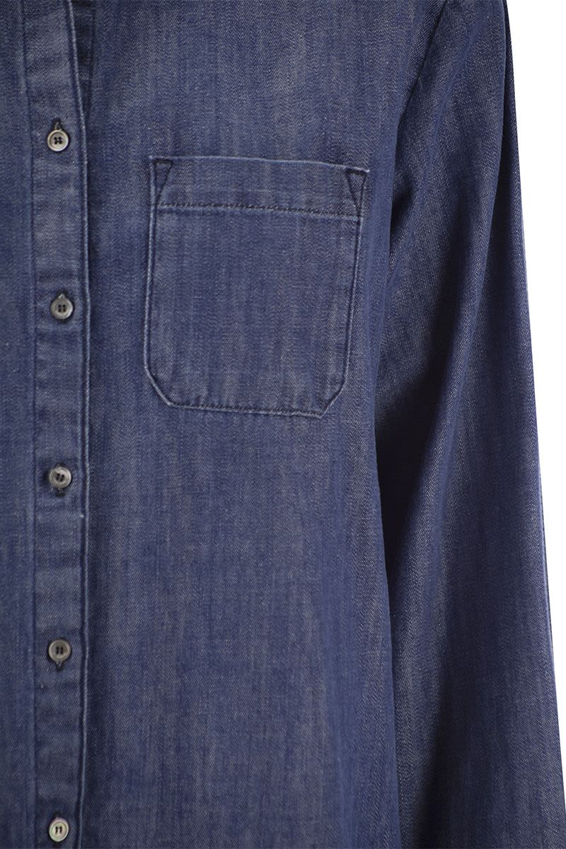 OFRIDE - Cotton denim shirt - VOGUERINI