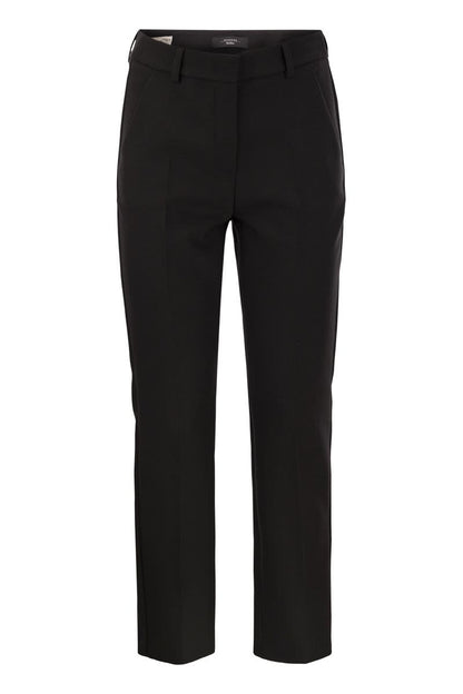 RANA - Viscose canvas trousers - VOGUERINI