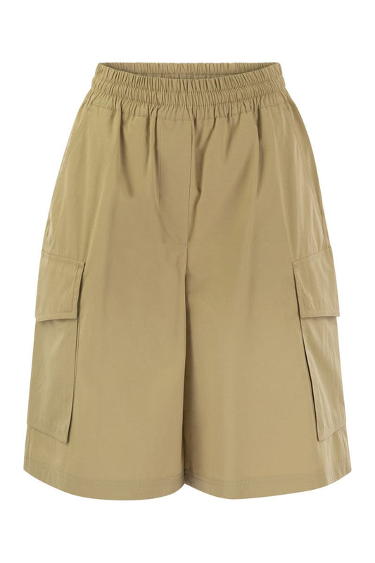 FIDA - Bermuda shorts in cotton poplin