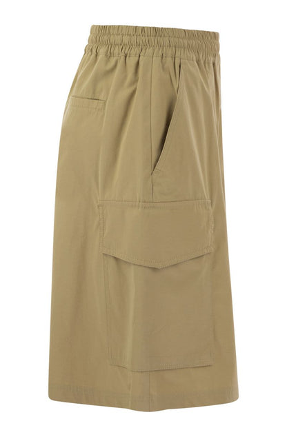 FIDA - Bermuda shorts in cotton poplin