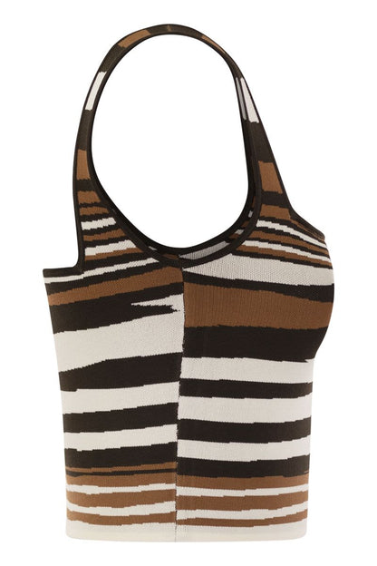 TRESA - Viscose yarn tank top