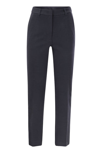 BASCO - Jersey Trousers - VOGUERINI