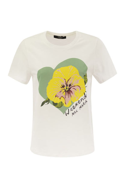 YEN - Cotton jersey T-shirt - VOGUERINI