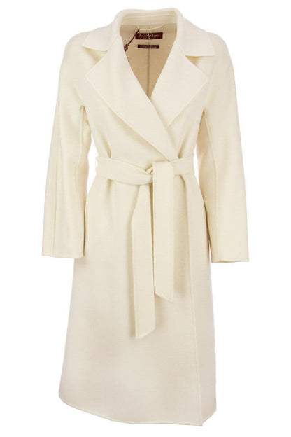 CLES - Wool, cashmere and silk coat - VOGUERINI