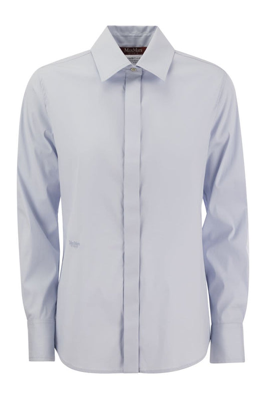 FRINE - Stretch cotton shirt - VOGUERINI