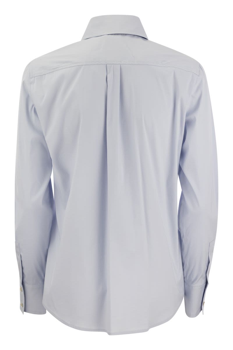 FRINE - Stretch cotton shirt - VOGUERINI