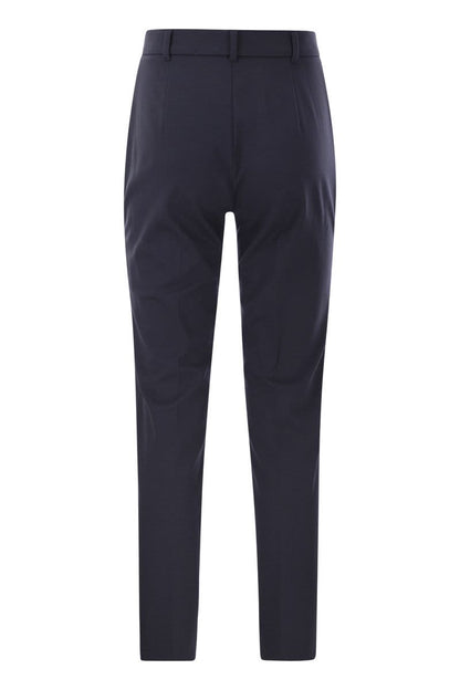 ANANAS - Viscose jersey trousers - VOGUERINI