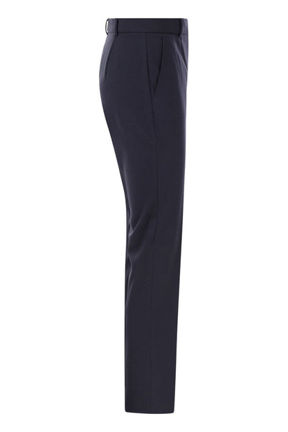 ANANAS - Viscose jersey trousers - VOGUERINI