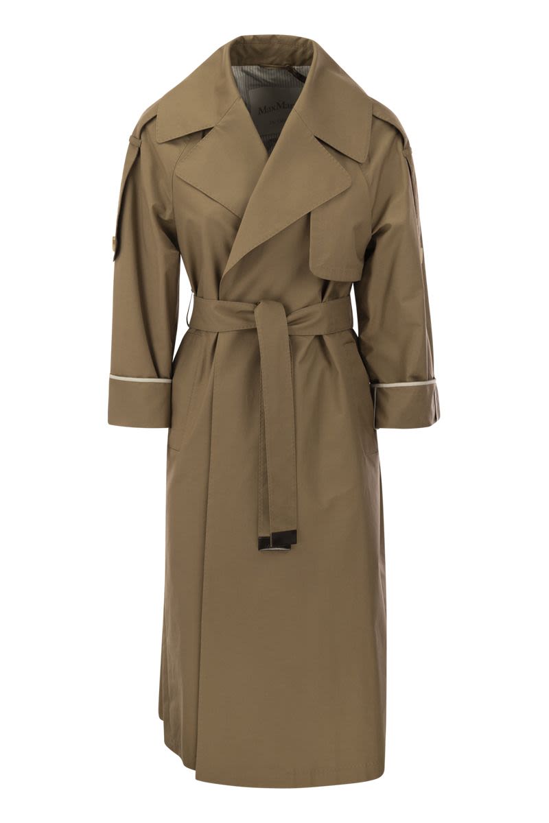 UTRENCH - Anti-drip twill trench coat over - VOGUERINI