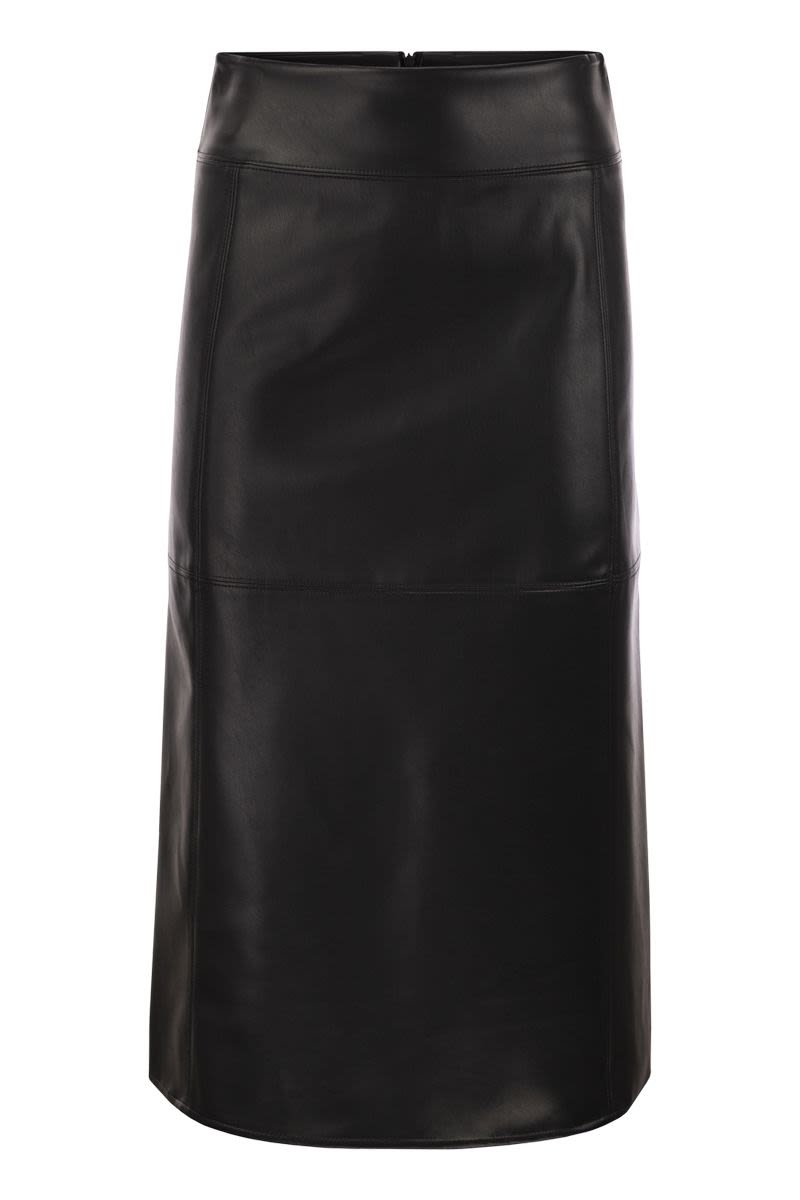 RIMINI - Coated fabric skirt - VOGUERINI