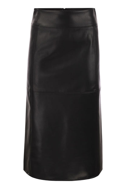 RIMINI - Coated fabric skirt - VOGUERINI