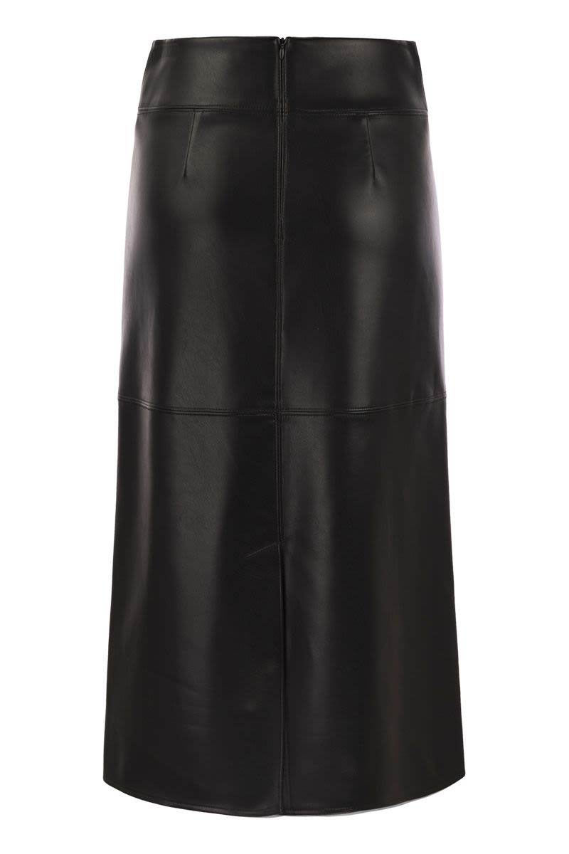 RIMINI - Coated fabric skirt - VOGUERINI