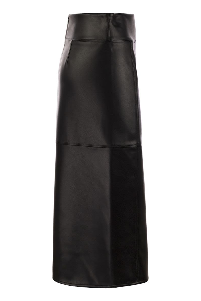 RIMINI - Coated fabric skirt - VOGUERINI