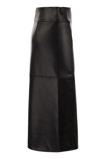 RIMINI - Coated fabric skirt - VOGUERINI