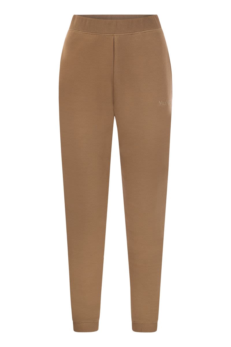 TAMARO - Plush jogging trousers - VOGUERINI