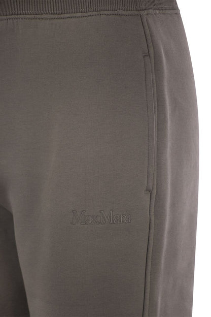 TAMARO - Plush jogging trousers - VOGUERINI