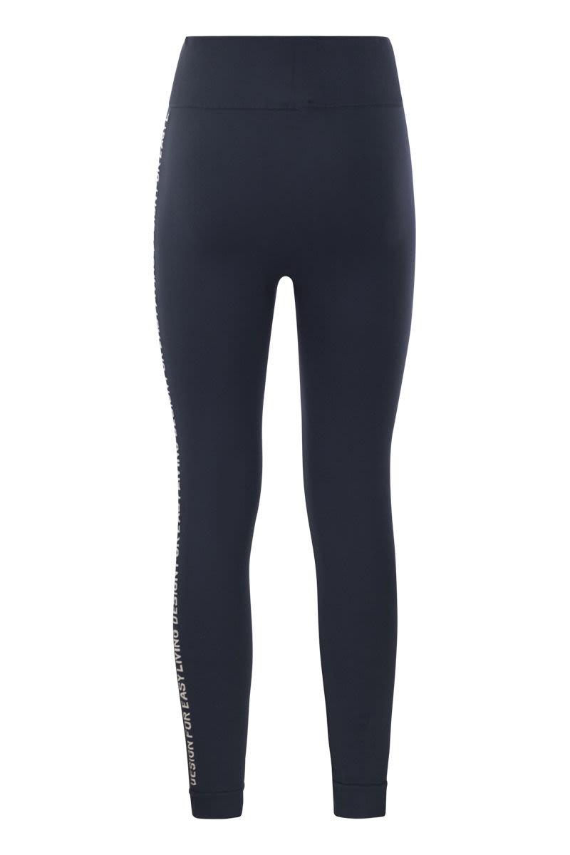 LAMA - Leggings in technical stretch fabric - VOGUERINI