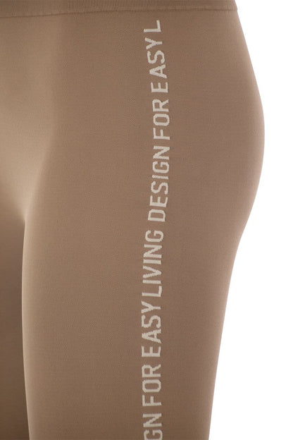 LAMA - Leggings in technical stretch fabric - VOGUERINI