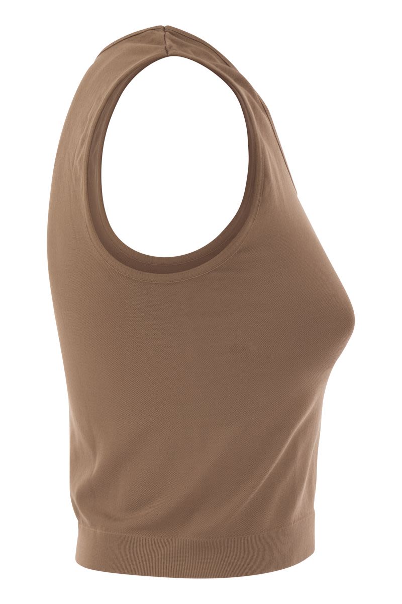 TOP FIOCCHI BEIGE - VOGUERINI