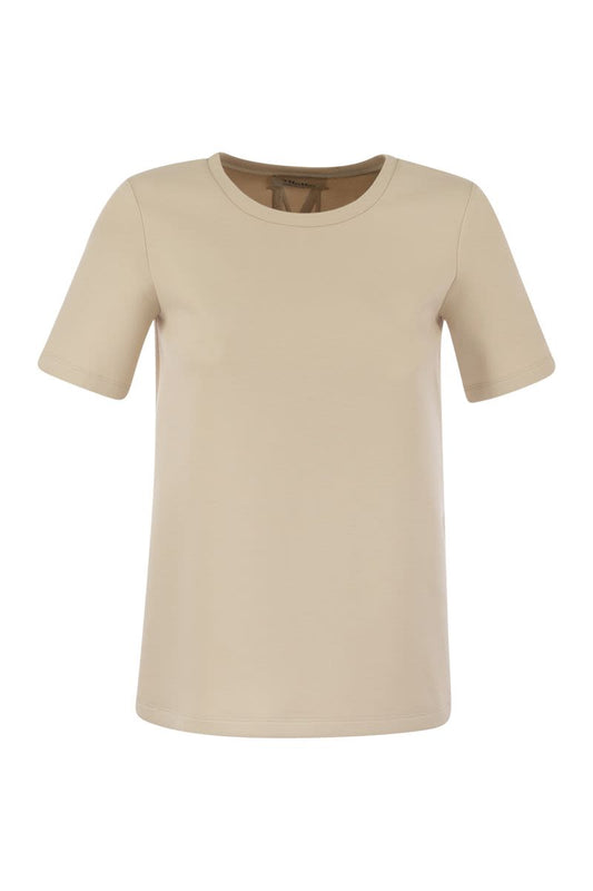 FIANCO - Scuba jersey T-shirt with logo