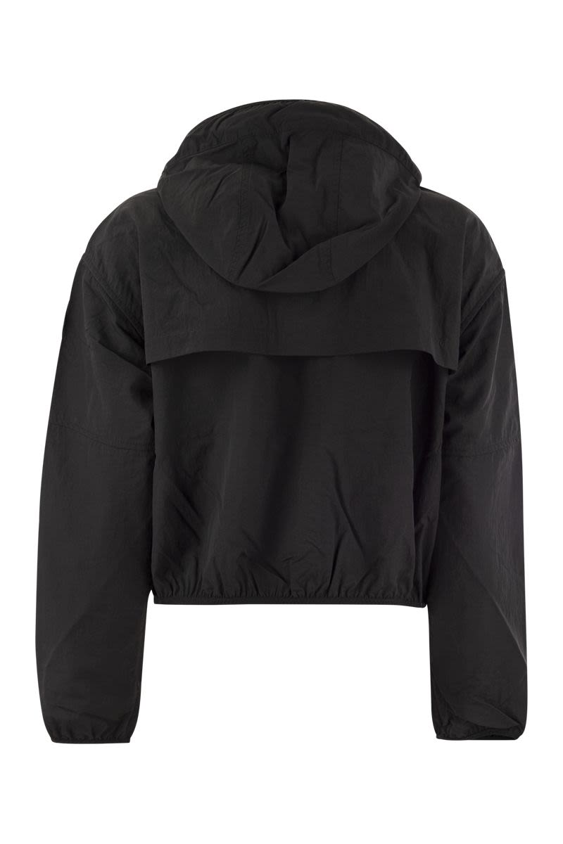 SINCLAIR - Hooded jacket with black label