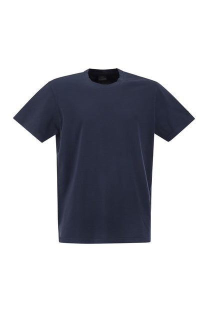 Garment dyed cotton jersey T-shirt - VOGUERINI