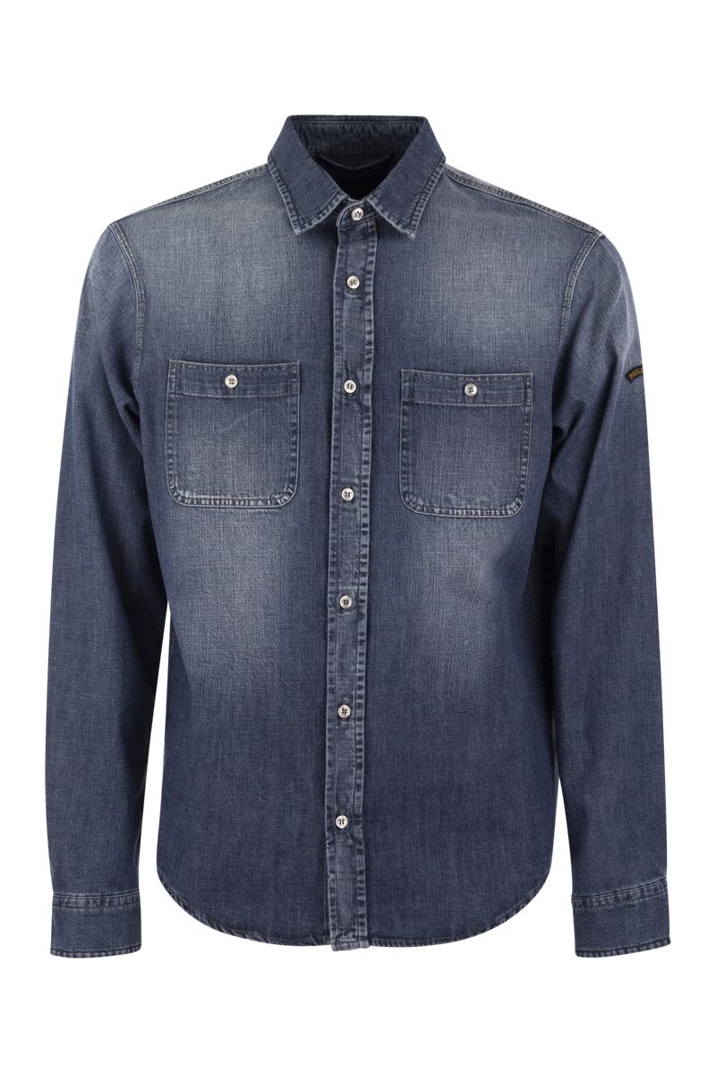 Over Fit Denim Shirt