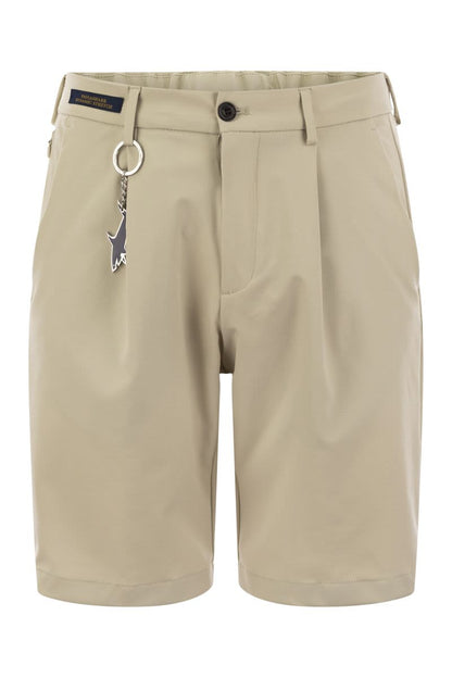 Dynamic stretch bermuda shorts