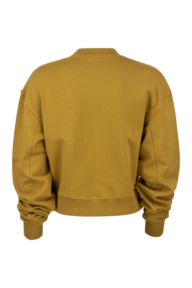 SALICE - Stretch cotton sweatshirt - VOGUERINI