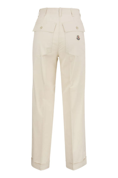 Wide trousers with turn-ups - VOGUERINI