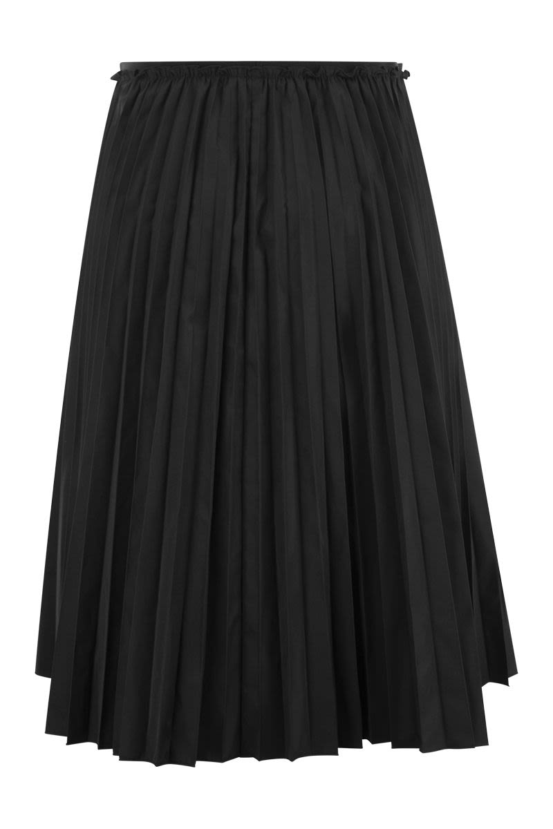 Pleated taffeta skirt - VOGUERINI