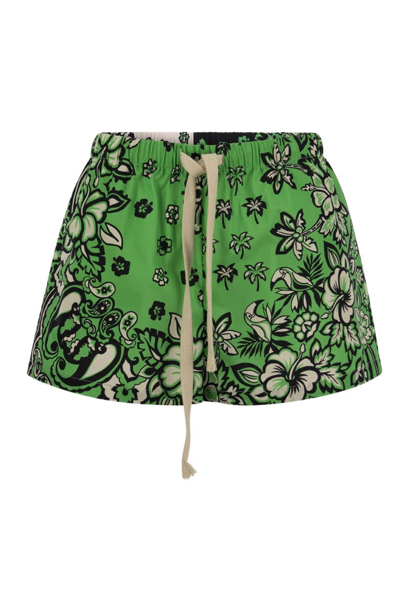 Short with bandana print - VOGUERINI