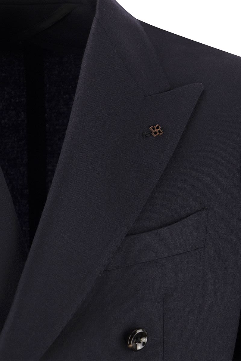 Suit in Wool and Cashmere - VOGUERINI