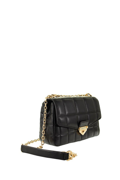 SOHO - Quilted Leather Shoulder Bag - VOGUERINI