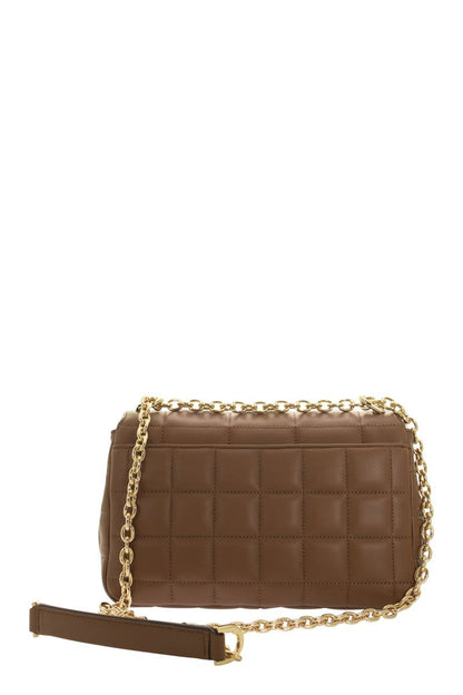 SOHO - Quilted Leather Shoulder Bag - VOGUERINI