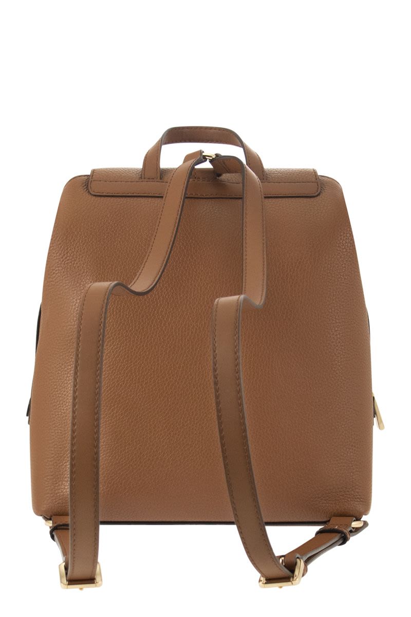 KENSINGTON - Grained leather backpack - VOGUERINI