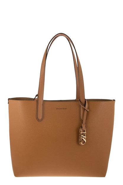 Eliza grained leather reversible tote bag - VOGUERINI