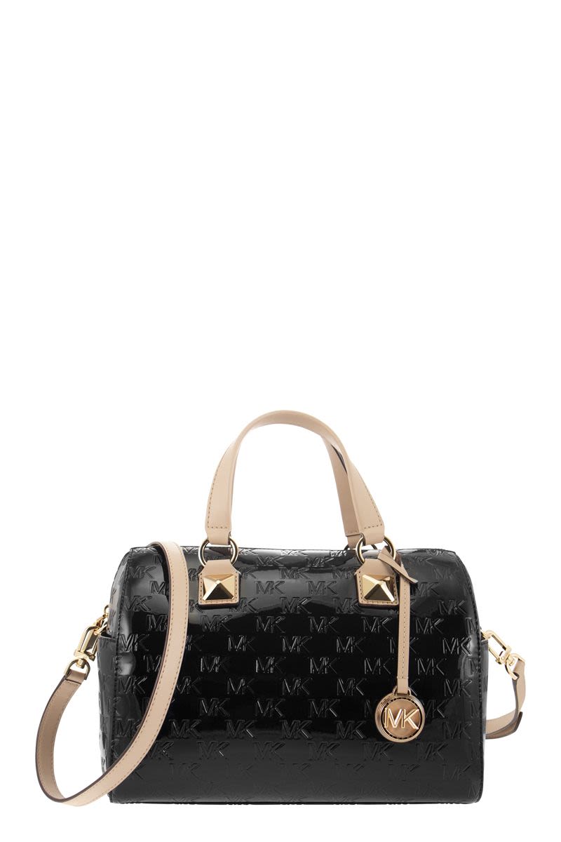 Hand bag with shoulder strap and monogram - VOGUERINI