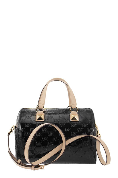 Hand bag with shoulder strap and monogram - VOGUERINI