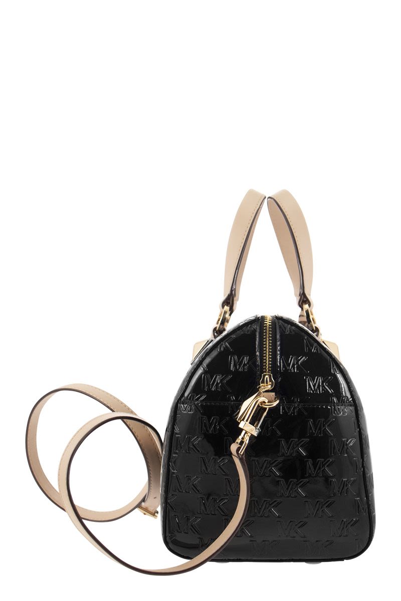 Hand bag with shoulder strap and monogram - VOGUERINI