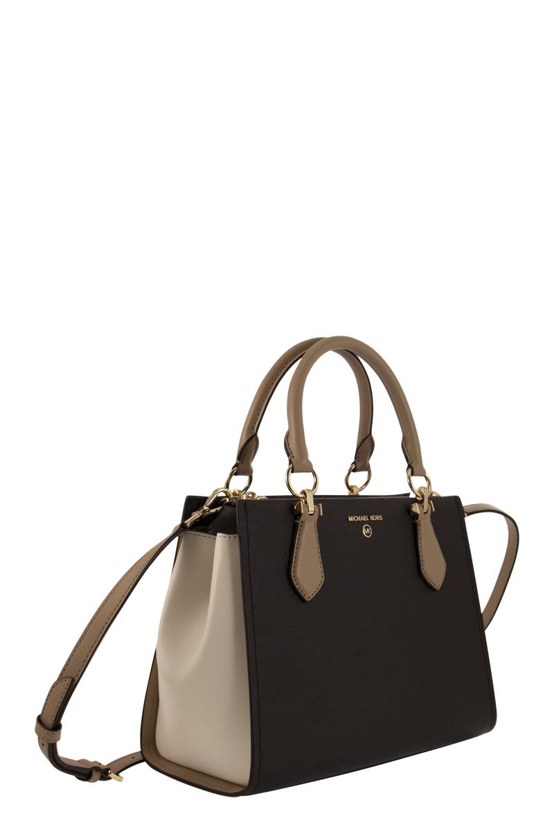 MARILYN - Saffiano leather medium handbag - VOGUERINI