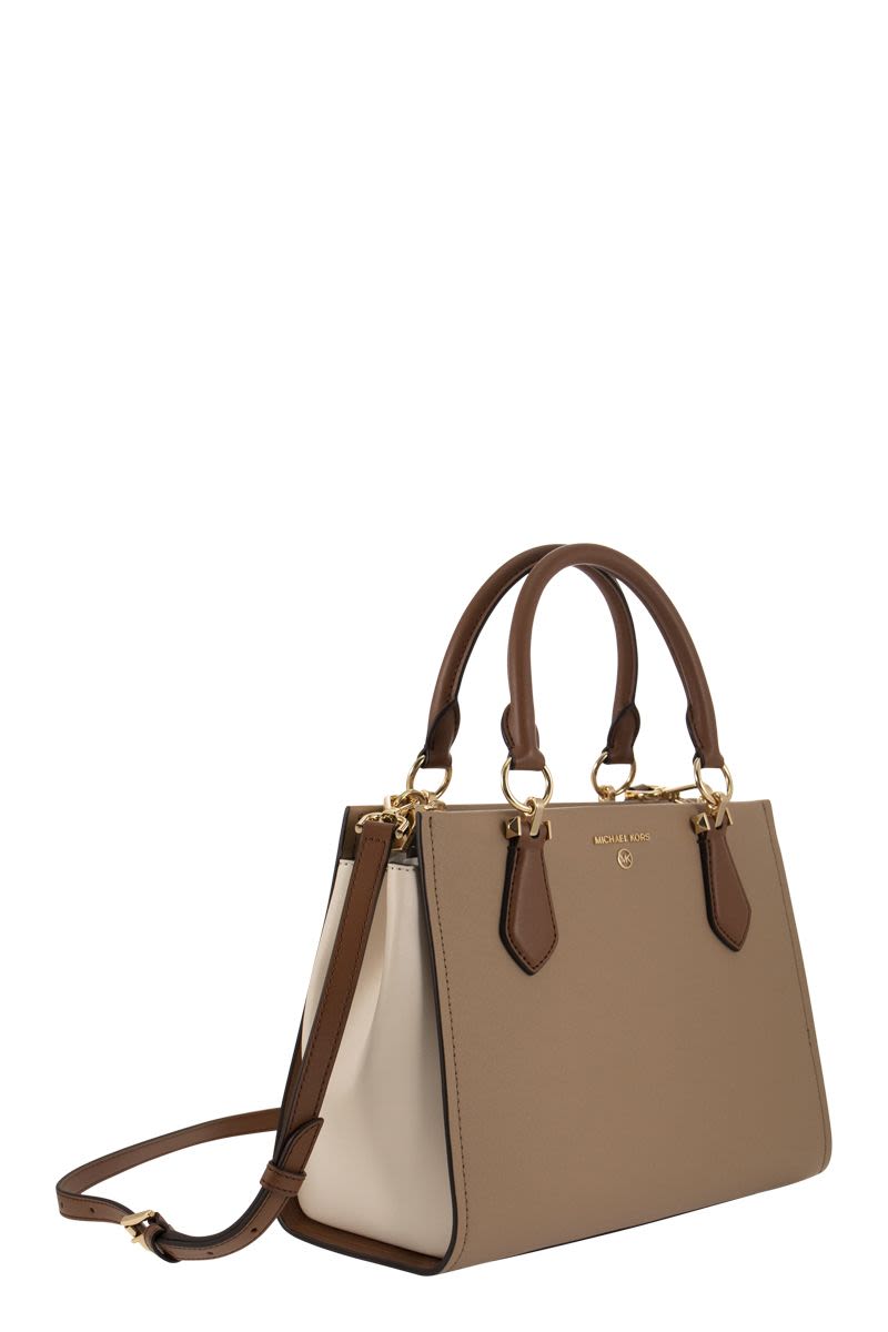 MARILYN - Saffiano leather medium handbag - VOGUERINI