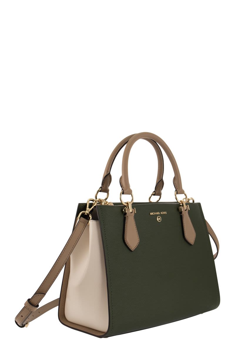 MARILYN - Saffiano leather medium handbag - VOGUERINI